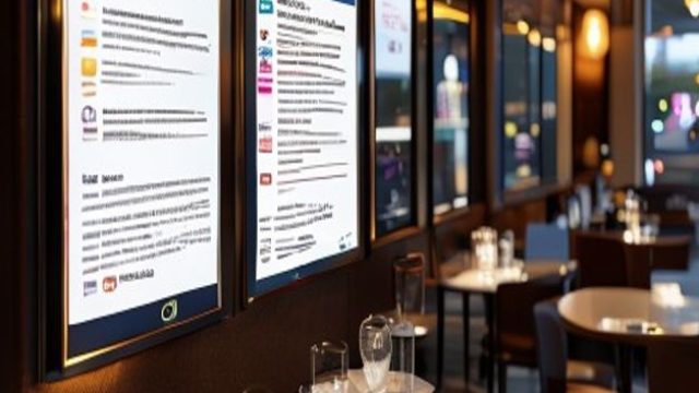 Elevating Travel: Digital Menu