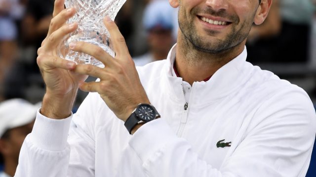 Grigor Dimitrov Shines in Mall