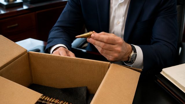Security Threats Escalate: Live Ammunition Parcel Delivered to Bank Executive